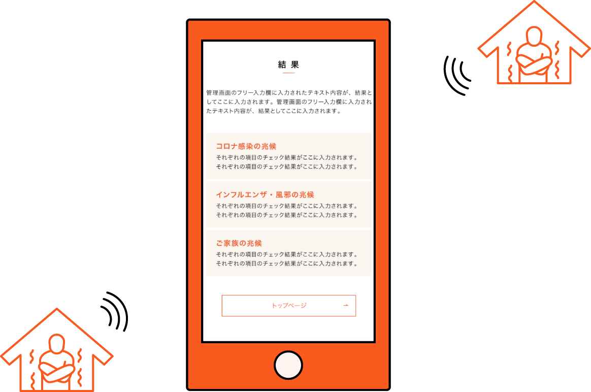 体調の優れない従業員を早期発見ケア対策に役立ちます