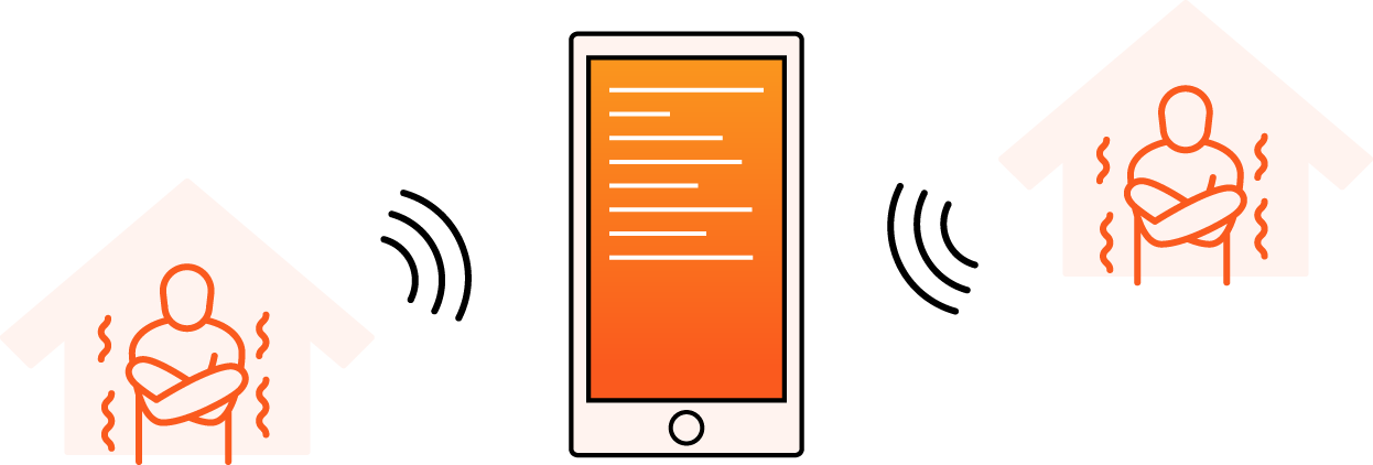 コロナ感染の兆候の疑いのある社員を、出社する前に把握したい